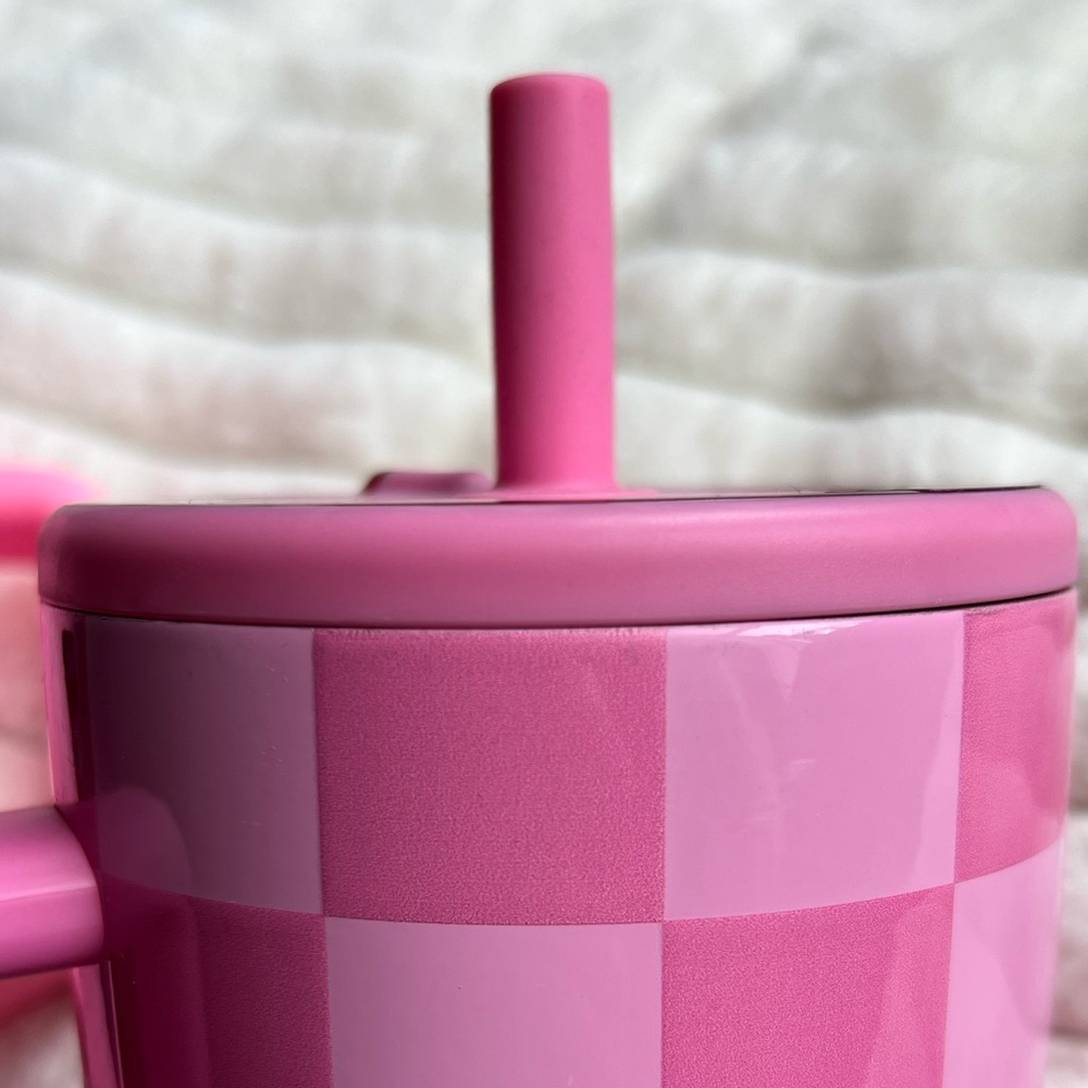 Brumate 💖 PINK CHECKERS 30oz Era Stainless Steel Tumbler NWT - Picture 8 of 8